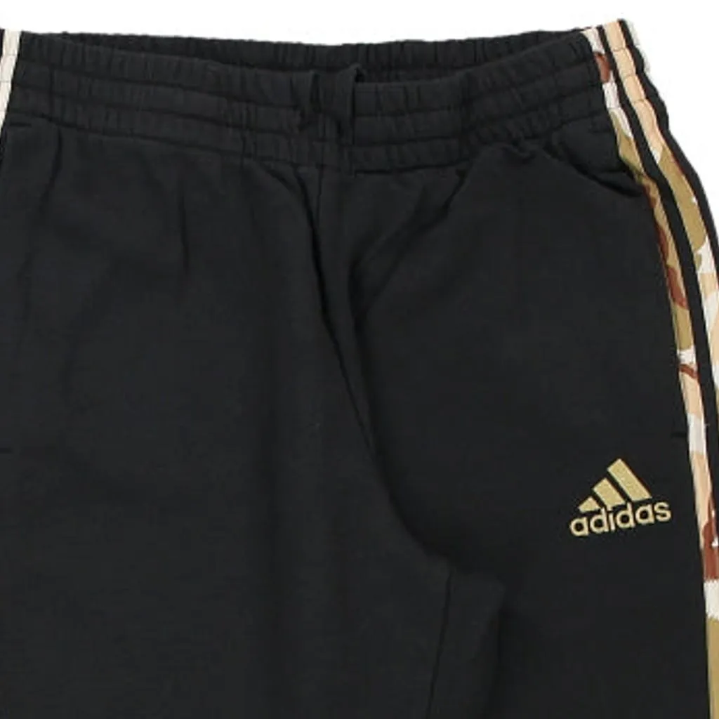 Adidas Joggers - Medium Black Cotton Blend