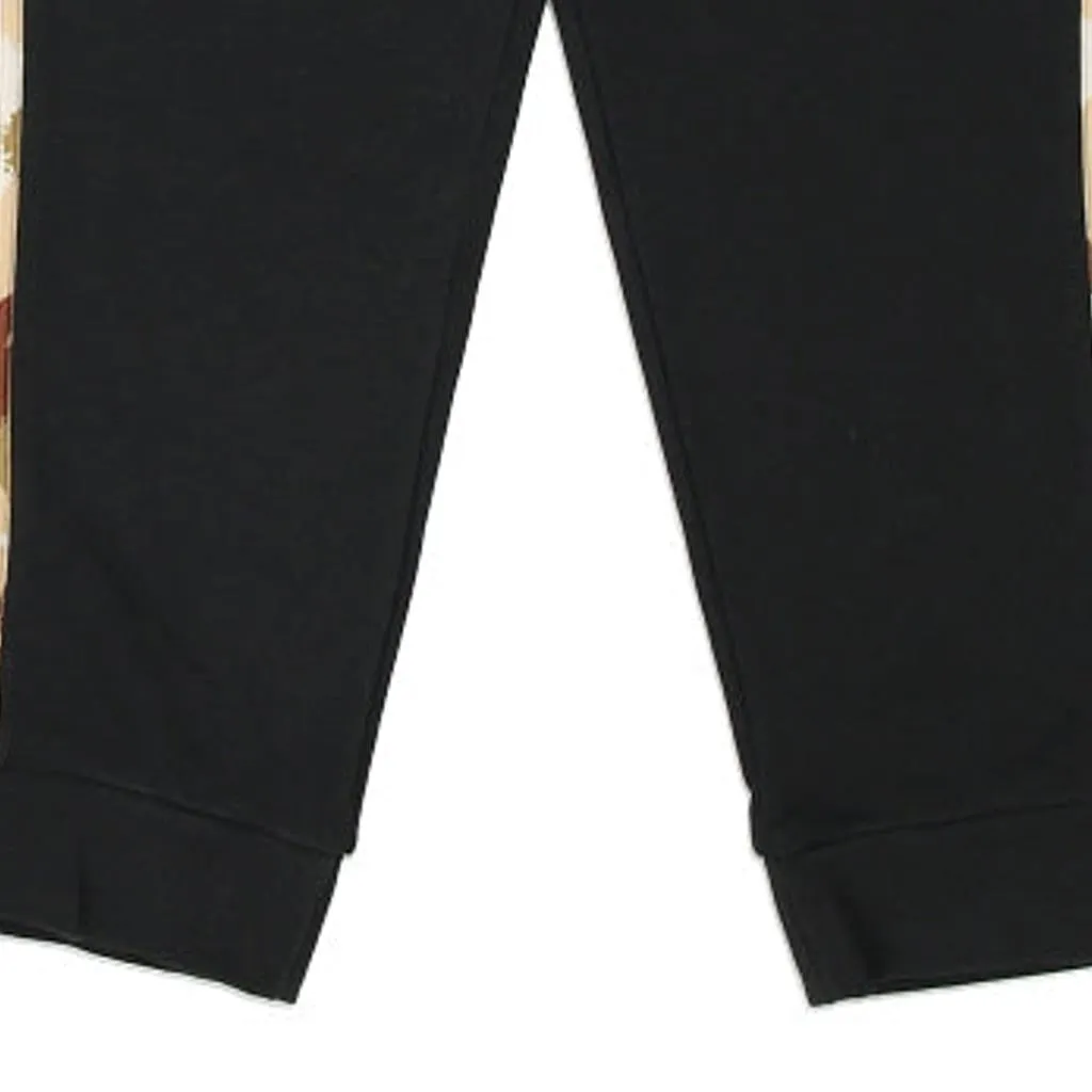 Adidas Joggers - Medium Black Cotton Blend