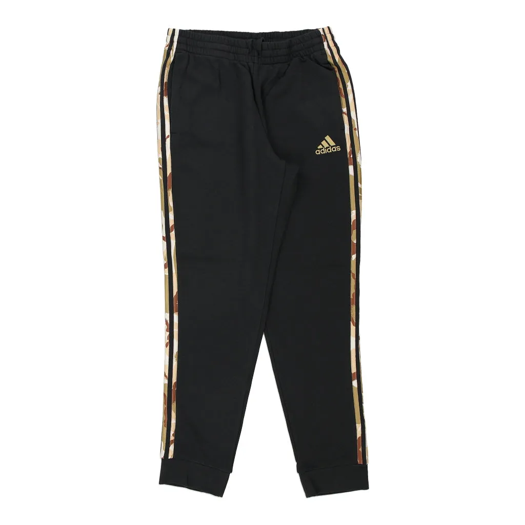 Adidas Joggers - Medium Black Cotton Blend