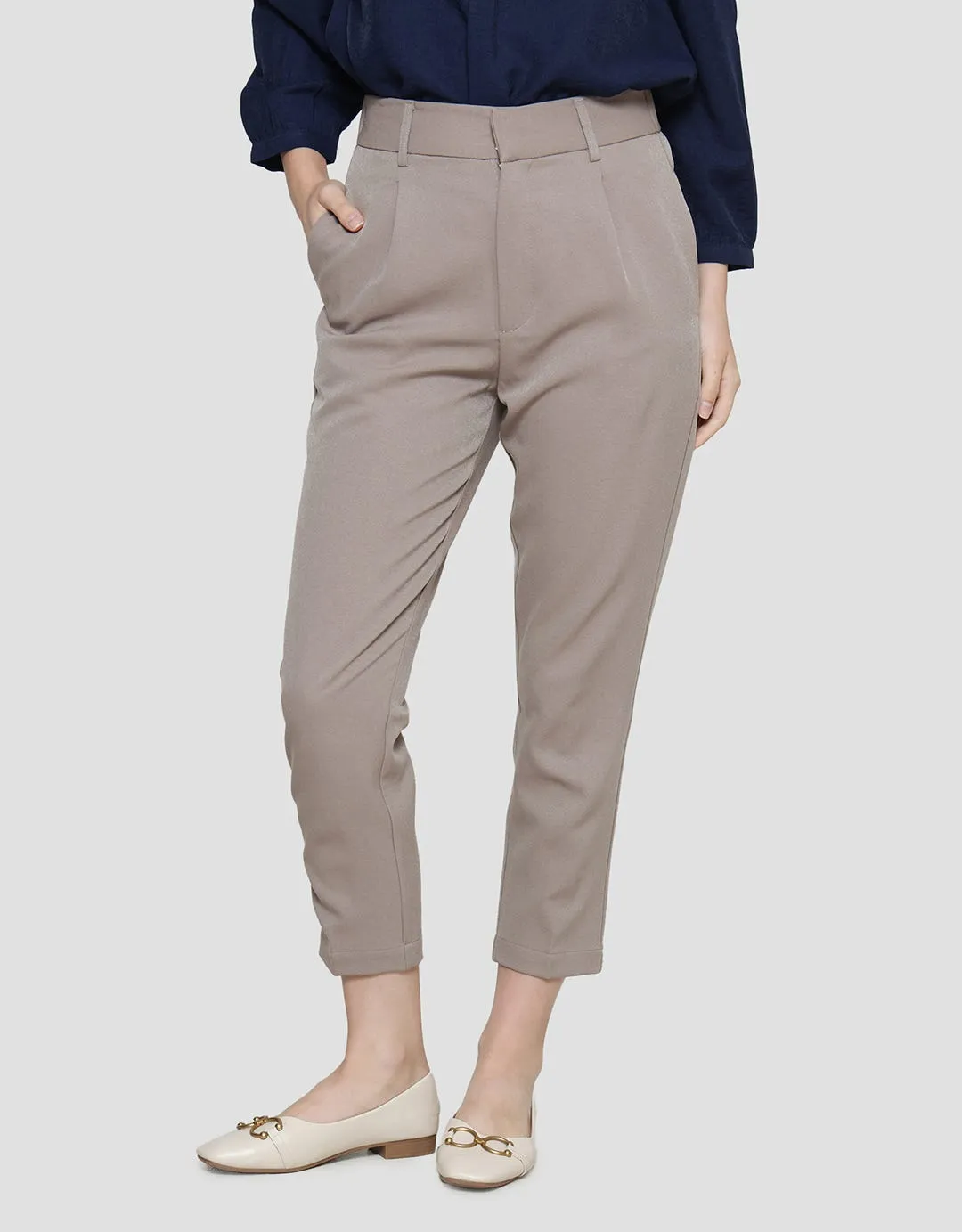 Connexion Basic Lower Waistband Celana Panjang Wanita