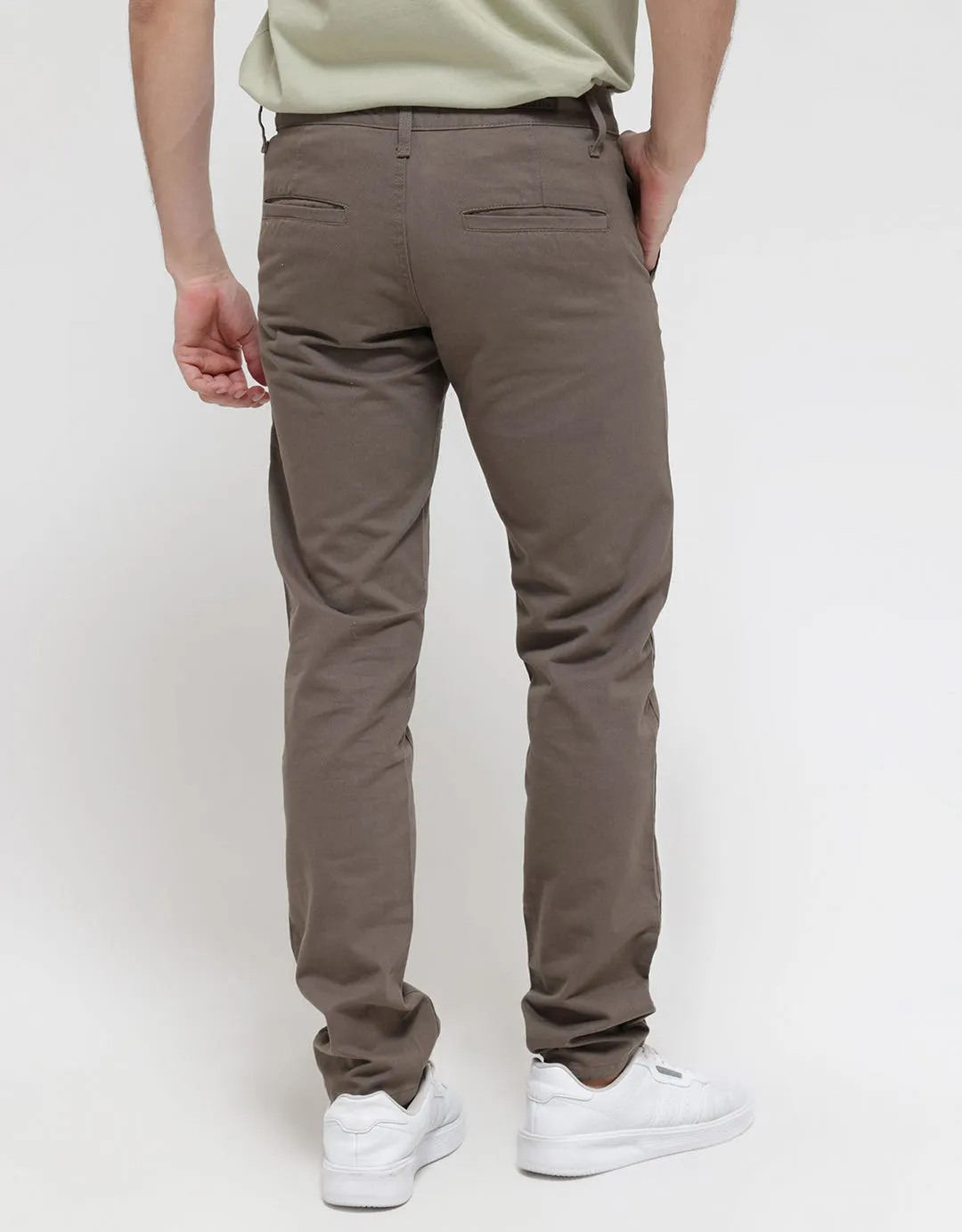 Details Chinos Pants Nonstretch Twill