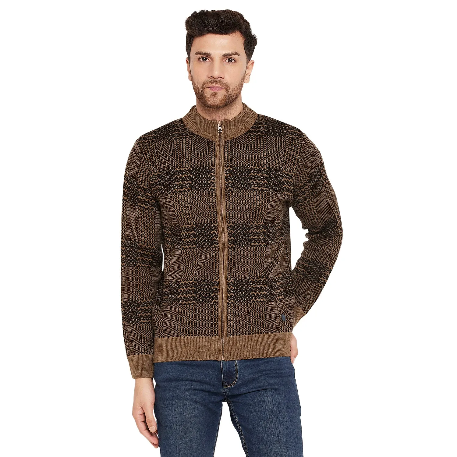 Duke Stardust Men Full Sleeve Zipper Pullover (SDS2150)