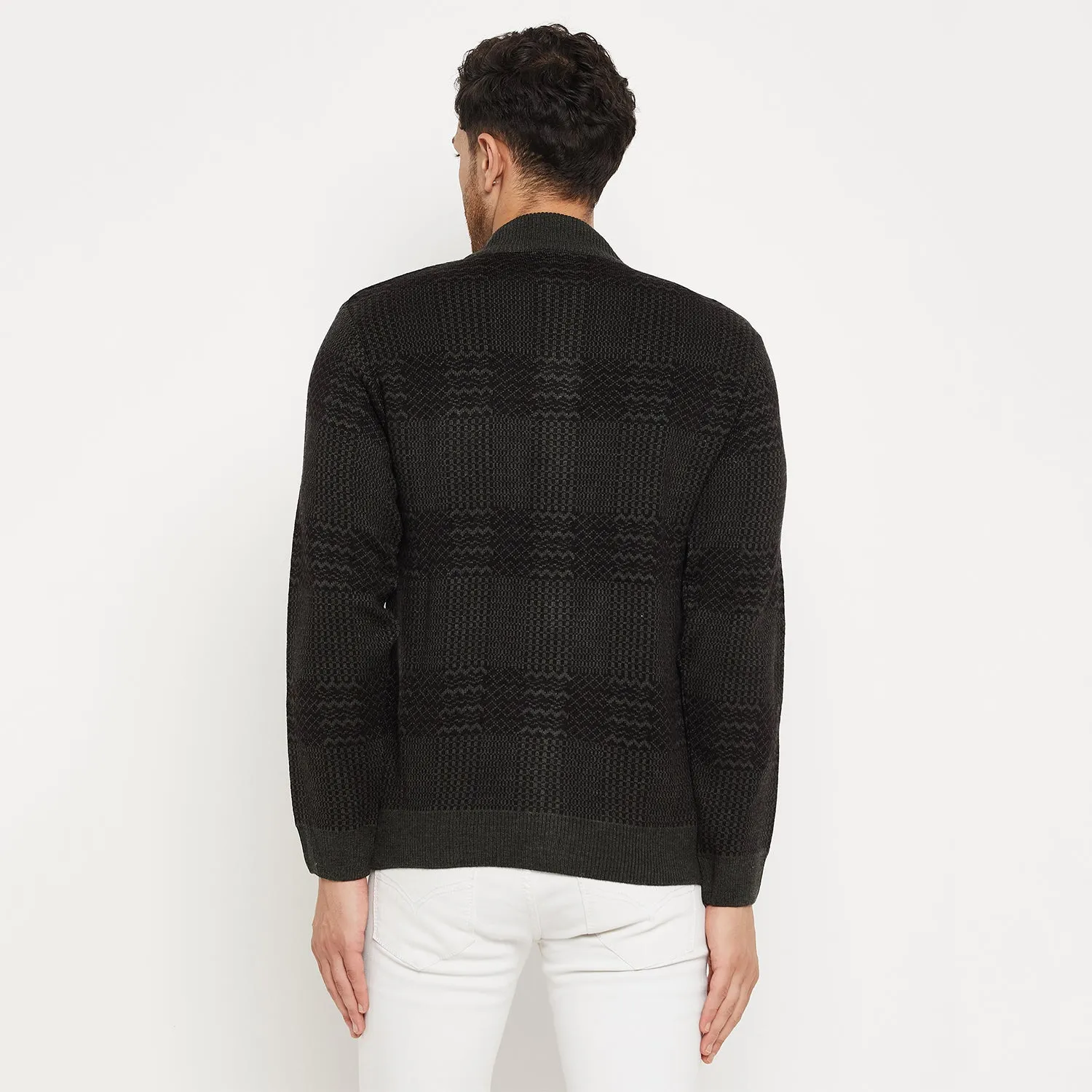 Duke Stardust Men Full Sleeve Zipper Pullover (SDS2150)