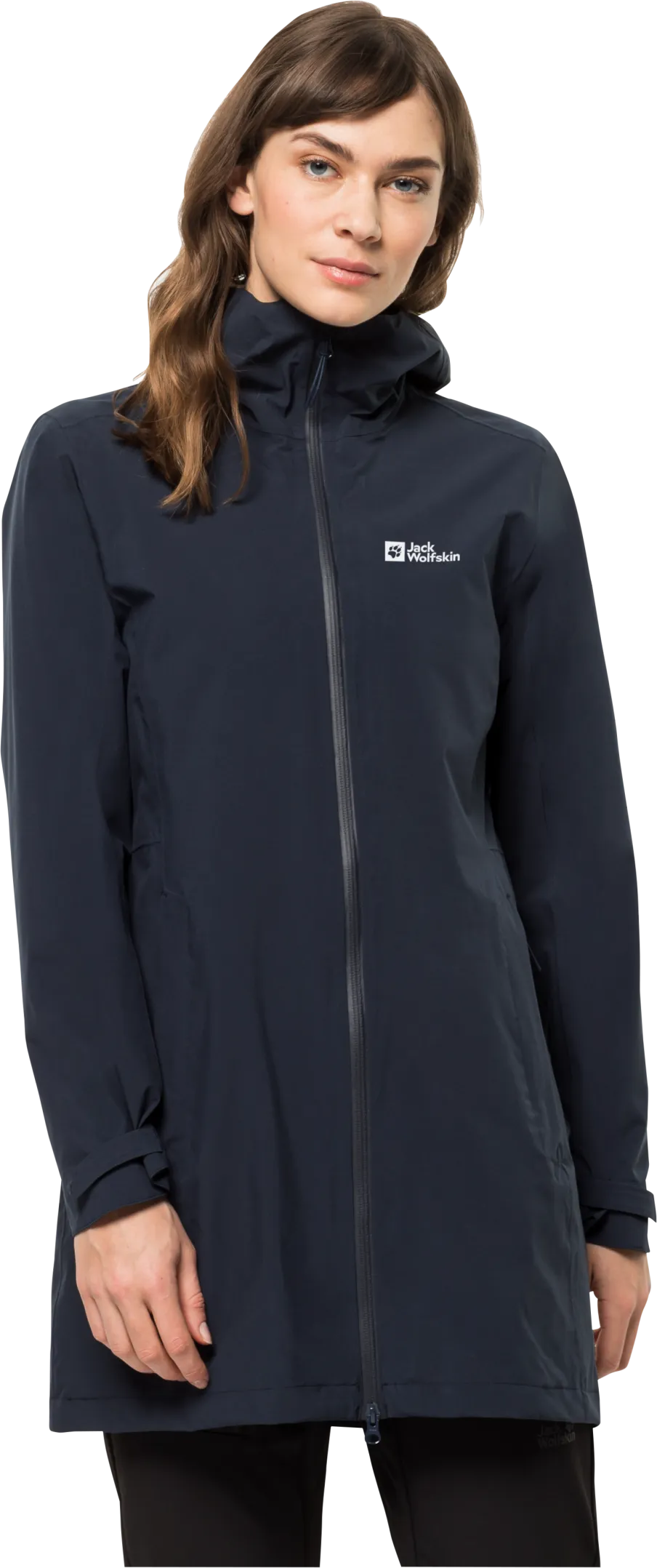 Jack Wolfskin Women&#x27;s Pack &amp; Go 2-Layer Coat Night Blue | Buy Jack Wolfskin Women&#x27;s Pack &amp; Go 2-Layer Coat Night Blue here | Outnorth
