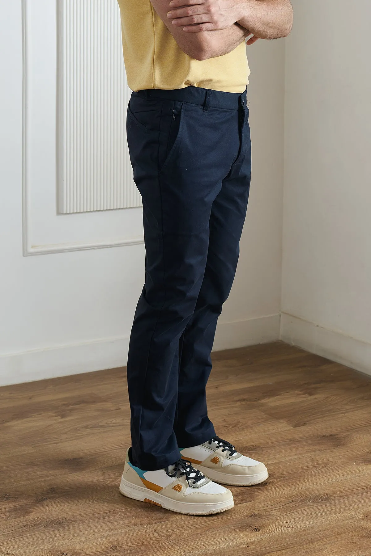Prussian Blue Chinos